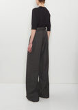 Peacha Wool Pants — Brown