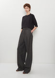 Peacha Wool Pants — Brown