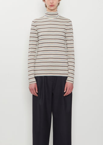 Hetala Ribbed Turtleneck Sweater