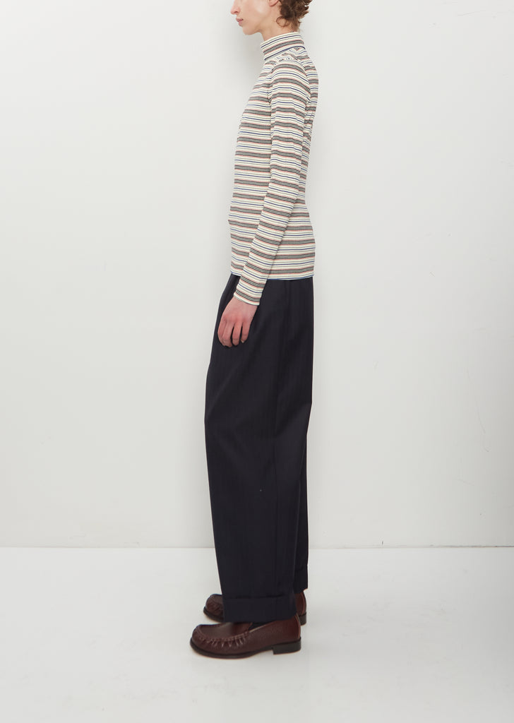 Hetala Ribbed Turtleneck Sweater
