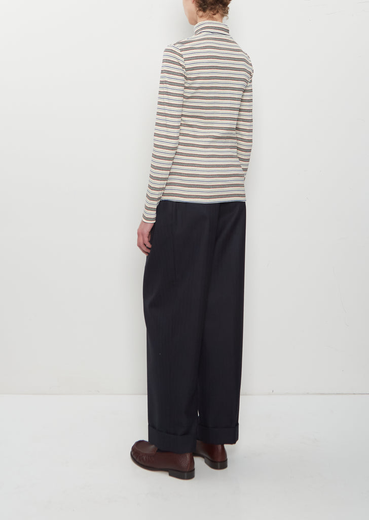Hetala Ribbed Turtleneck Sweater