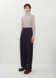 Partan Wool Pants — Navy