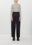 Partan Wool Pants — Navy