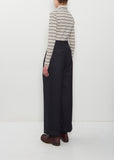 Partan Wool Pants — Navy