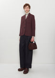 Crisp Folded Suede Bag