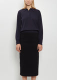 Sid Wool Cotton Knit Polo