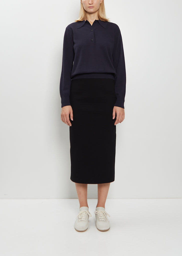 Geo Petra Stretch Cotton Skirt