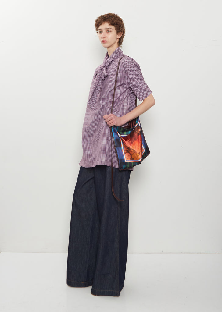 Scarf Bag, Small — Red