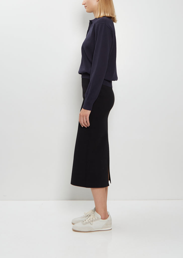 Geo Petra Stretch Cotton Skirt