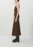 Bias Dress — Olive