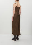 Bias Dress — Olive