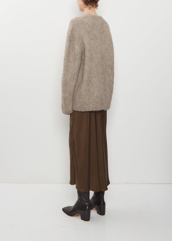 Brushed V-Neck Sweater