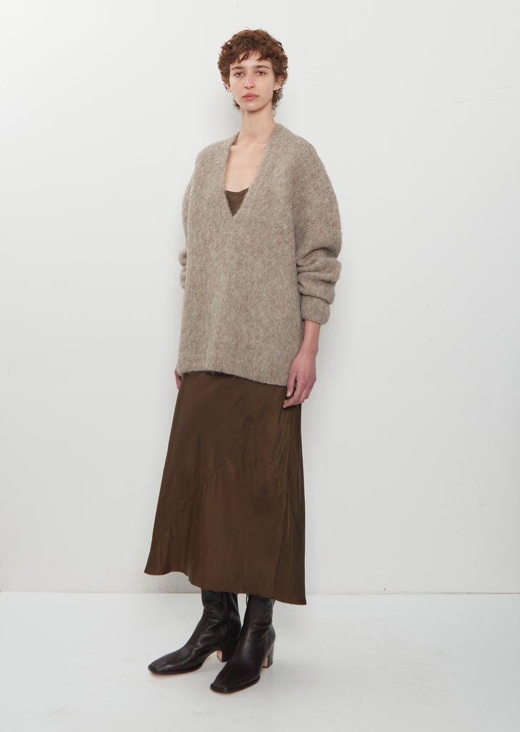 Brushed V-Neck Sweater