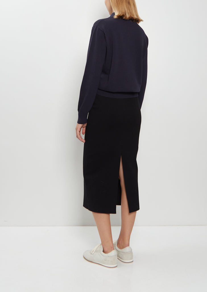 Geo Petra Stretch Cotton Skirt