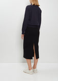 Sid Wool Cotton Knit Polo