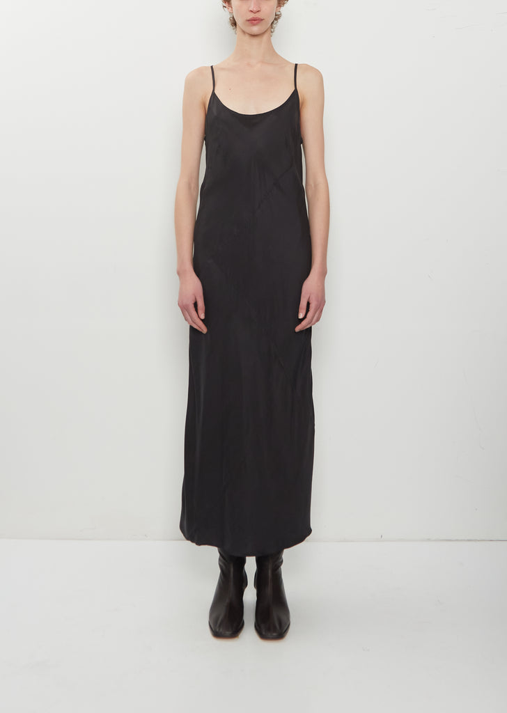 Bias Dress — Black