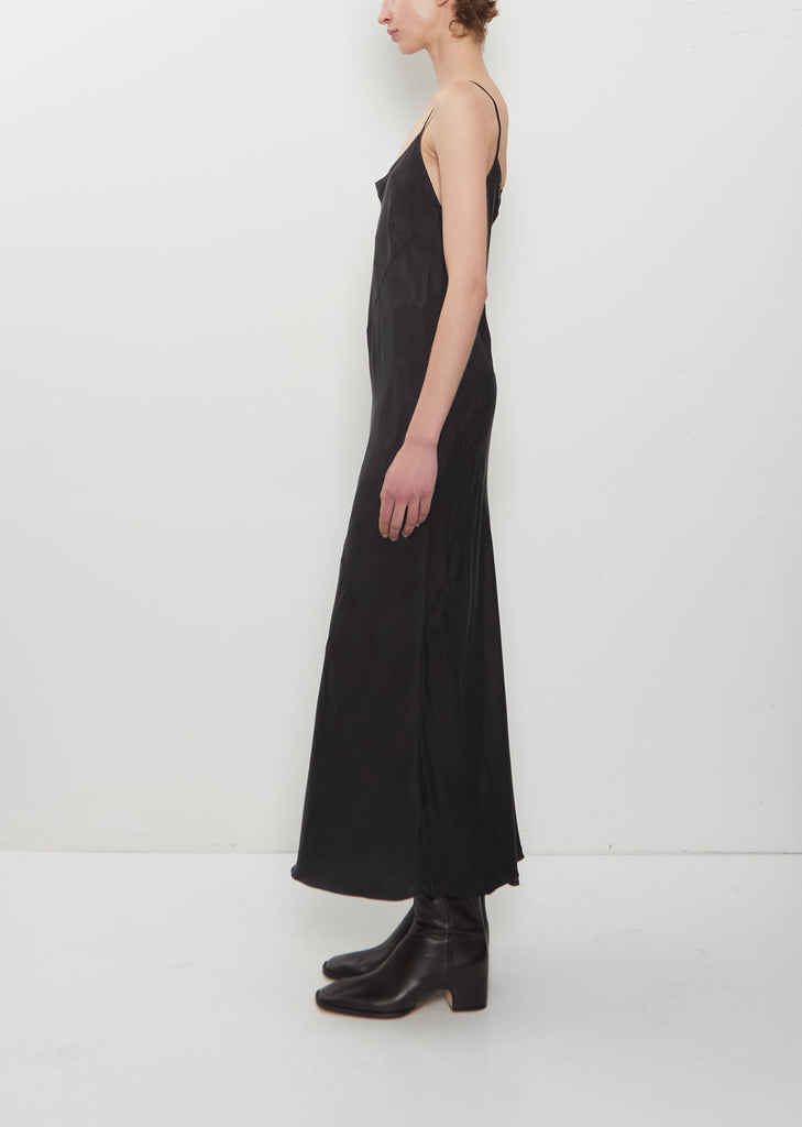 Bias Dress — Black
