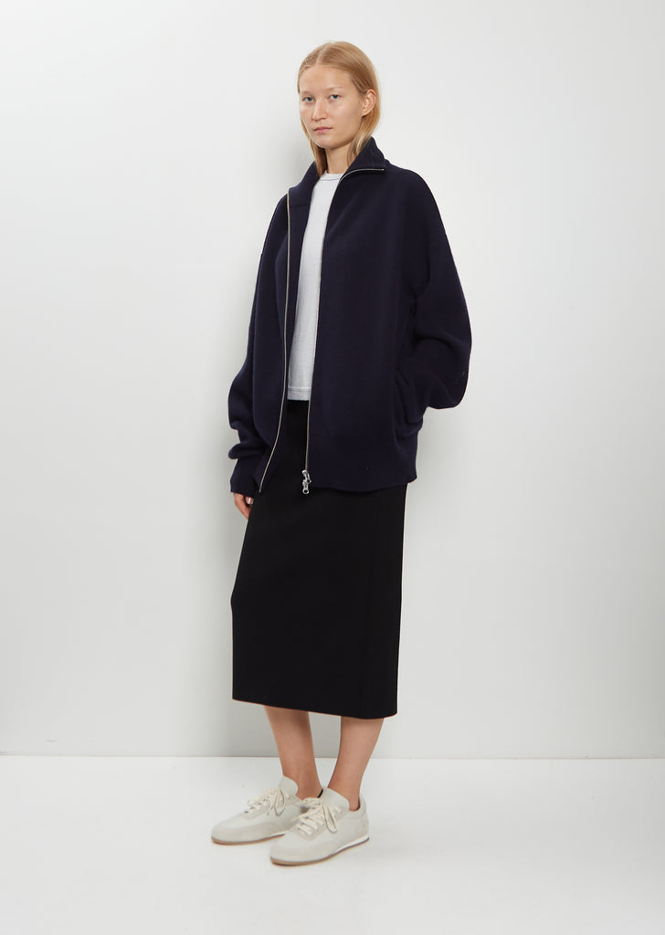 n°319 Xtra Out Cashmere Cardigan — Navy