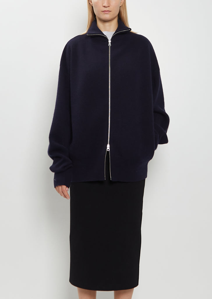 n°319 Xtra Out Cashmere Cardigan — Navy