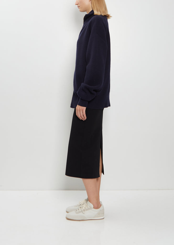 n°319 Xtra Out Cashmere Cardigan — Navy