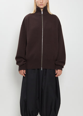 n°319 Xtra Out Cashmere Cardigan — Dark Brown