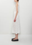 n°523 Kelly Lace Cashmere Skirt — Snow