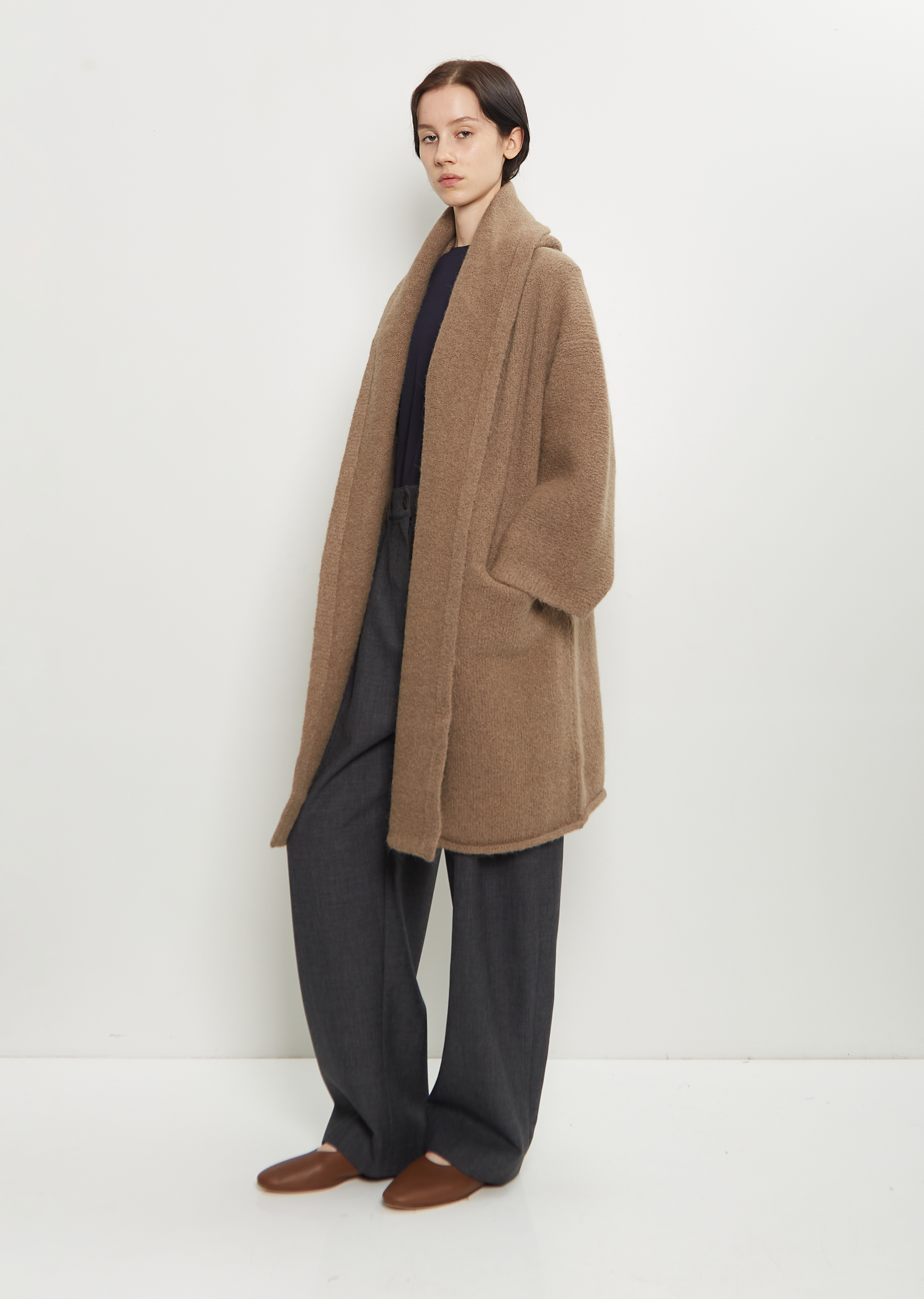 Capote Alpaca Coat – La Garçonne Capote Alpaca Coat – La Garçonne