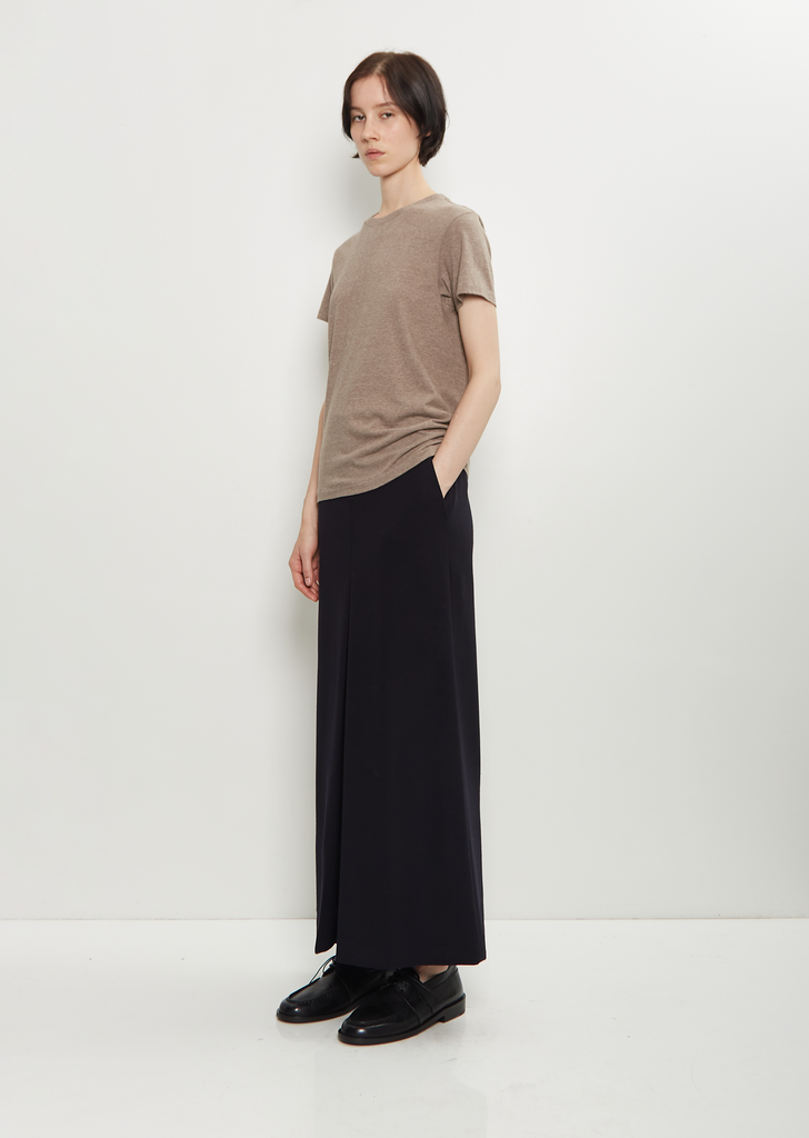 Cotton Seamless Crew Neck Tee