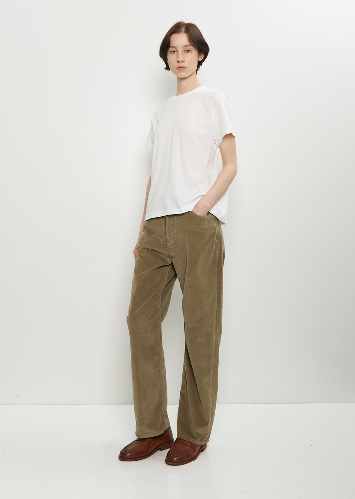 Marine Cotton Tee — Off White