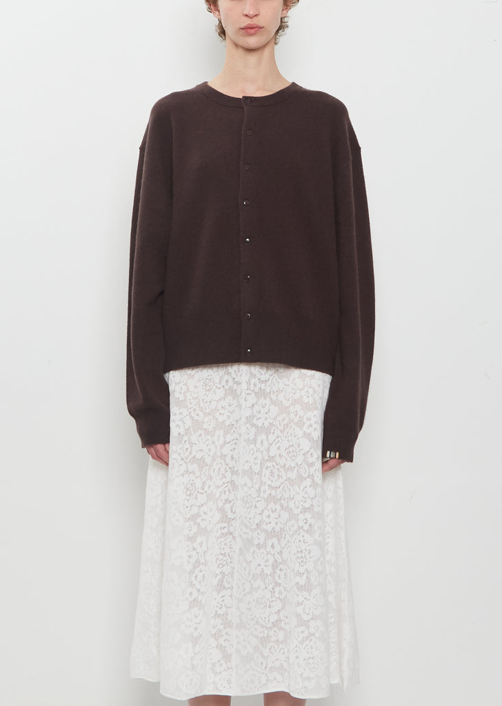 n°436 Luce Cashmere Button Up Cardigan