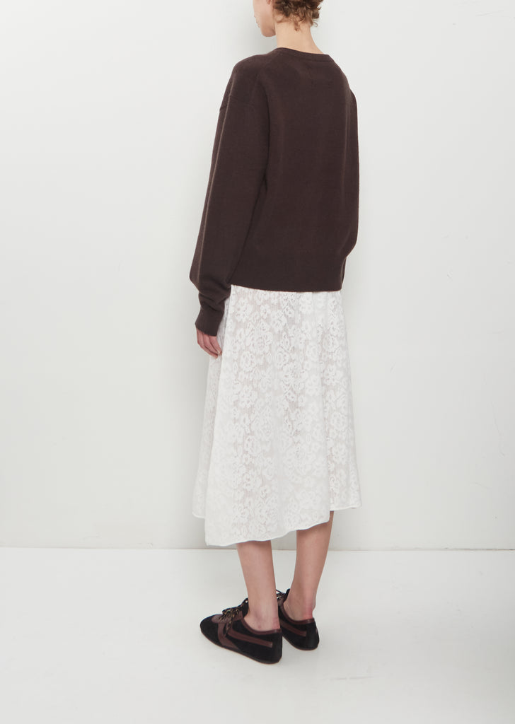 n°436 Luce Cashmere Button Up Cardigan