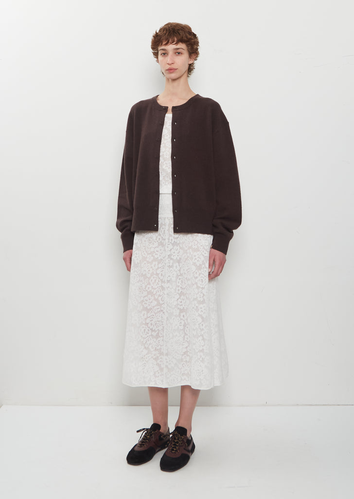 n°436 Luce Cashmere Button Up Cardigan