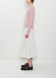 n°511 Dorothea Cashmere Scoop Neck Cardigan — Rosa