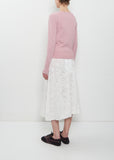 n°511 Dorothea Cashmere Scoop Neck Cardigan — Rosa