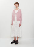 n°511 Dorothea Cashmere Scoop Neck Cardigan — Rosa