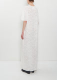 n°521 Spell Lace Cotton Cashmere Dress — Snow