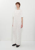 n°521 Spell Lace Cotton Cashmere Dress — Snow