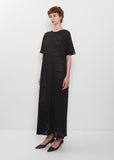 n°521 Spell Lace Cotton Cashmere Dress — Raven