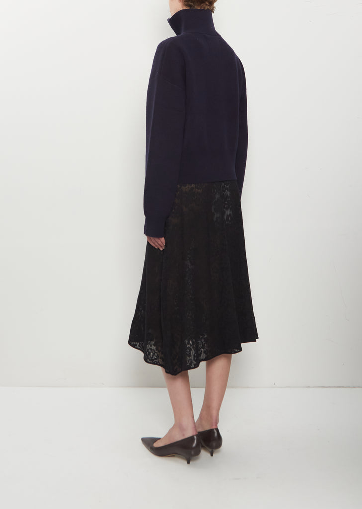 n°385 Xtra Cute Cashmere Zip Cardigan