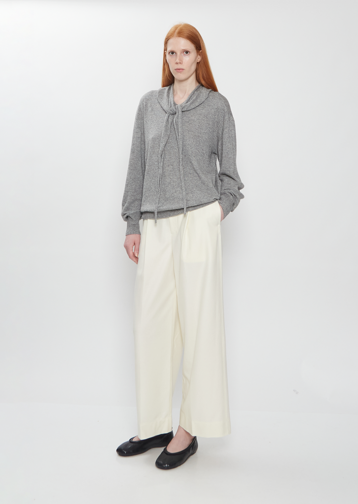Silk Cashmere Knit Top