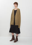 n°517 Simo Cashmere V-Neck Cardigan — Hunter