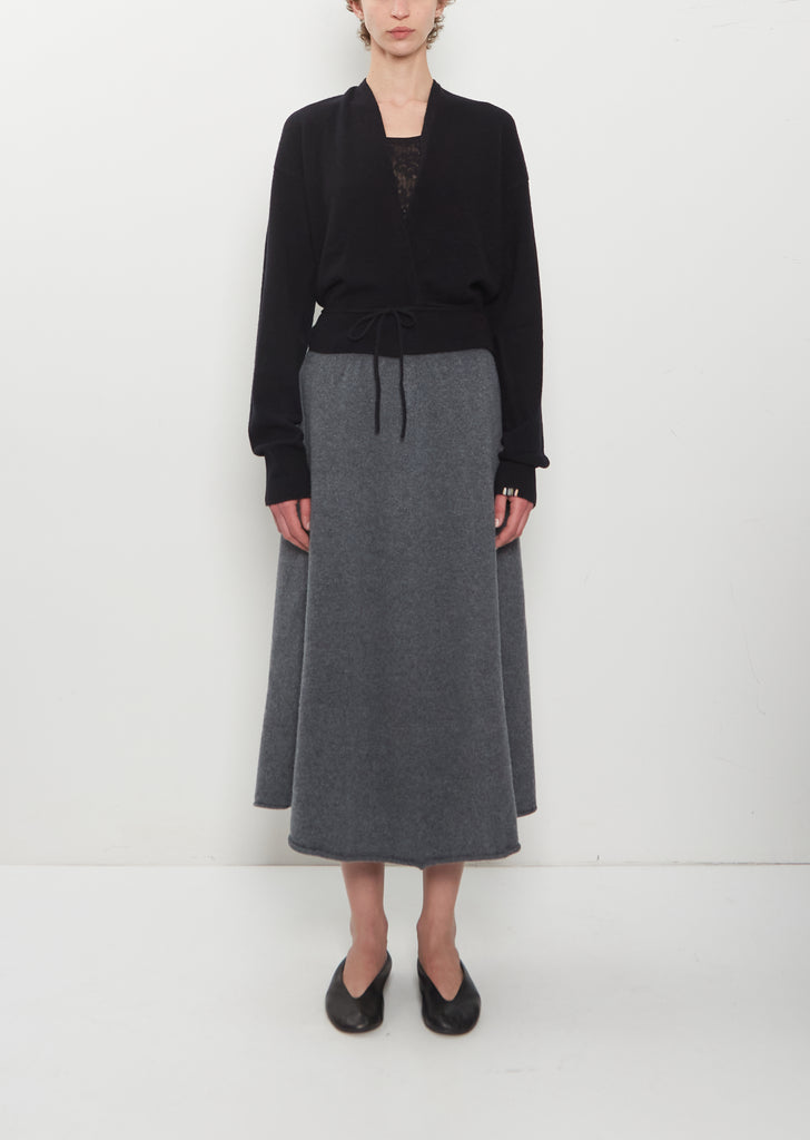 n°388 Ease Cashmere Midi Skirt