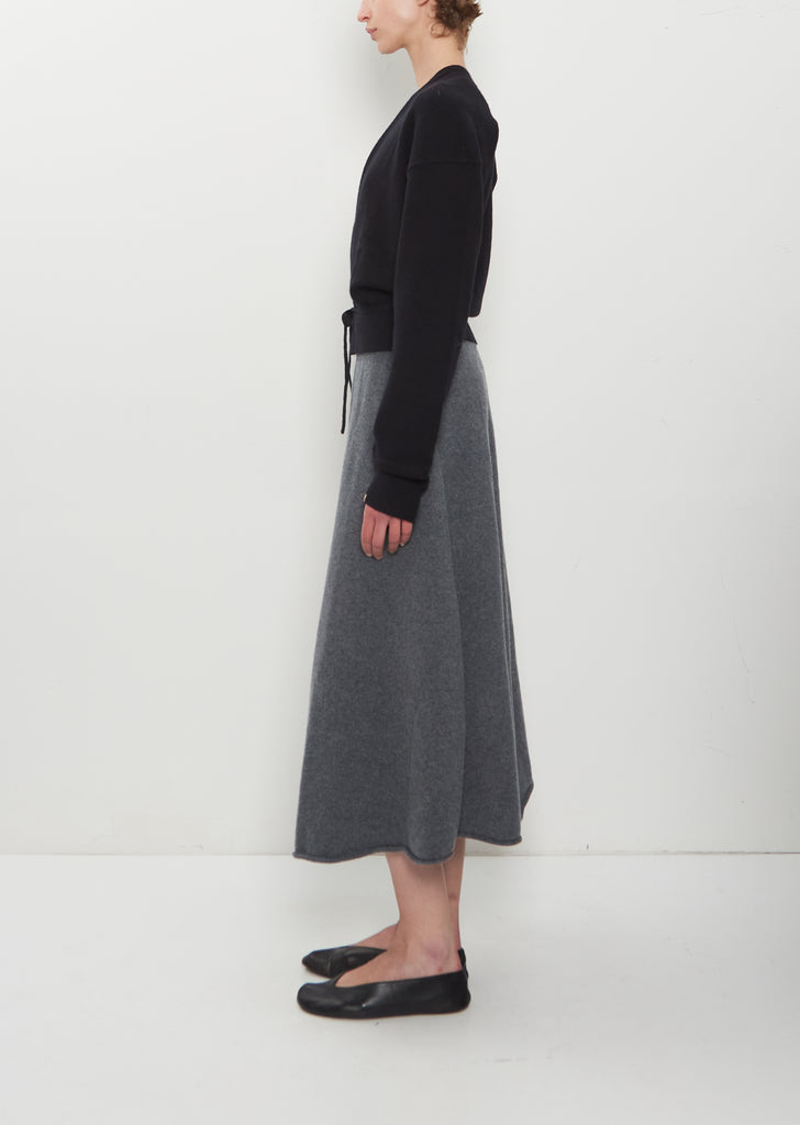 n°388 Ease Cashmere Midi Skirt