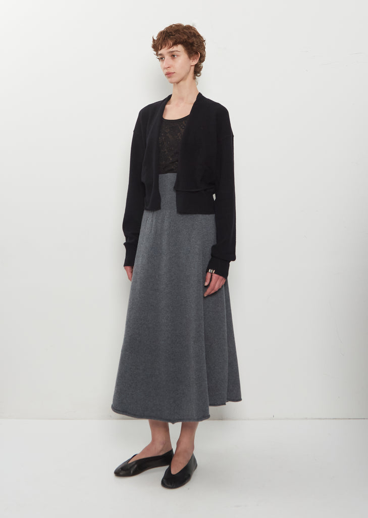 n°388 Ease Cashmere Midi Skirt