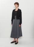 n°388 Ease Cashmere Midi Skirt