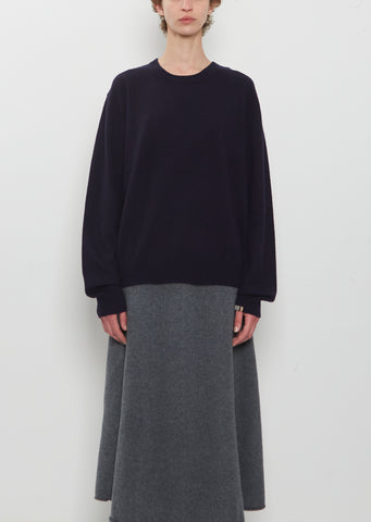 n°397 Bis Cashmere Crewneck — Navy