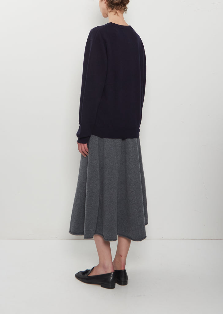 n°397 Bis Cashmere Crewneck — Navy