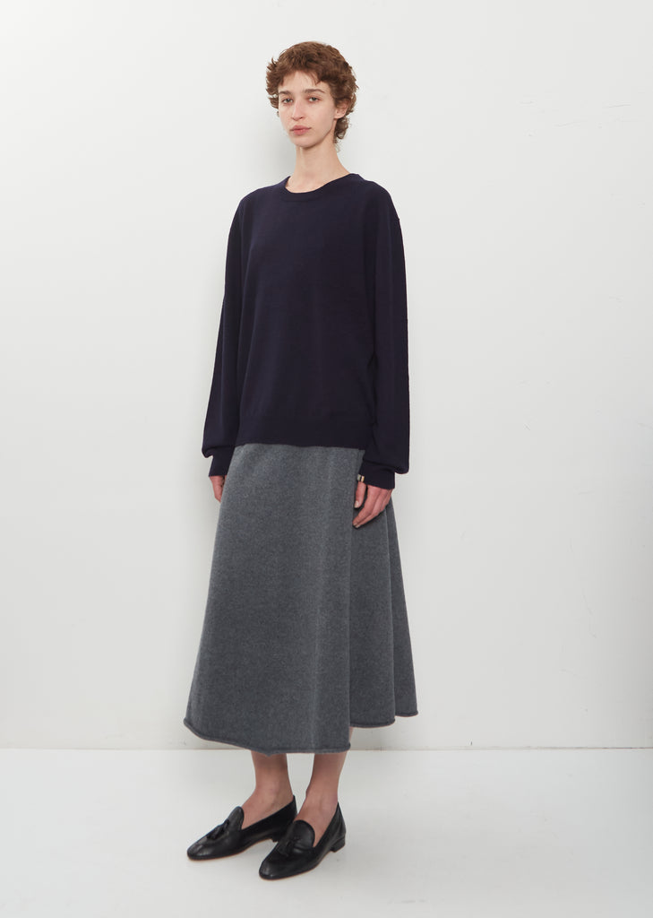n°397 Bis Cashmere Crewneck — Navy
