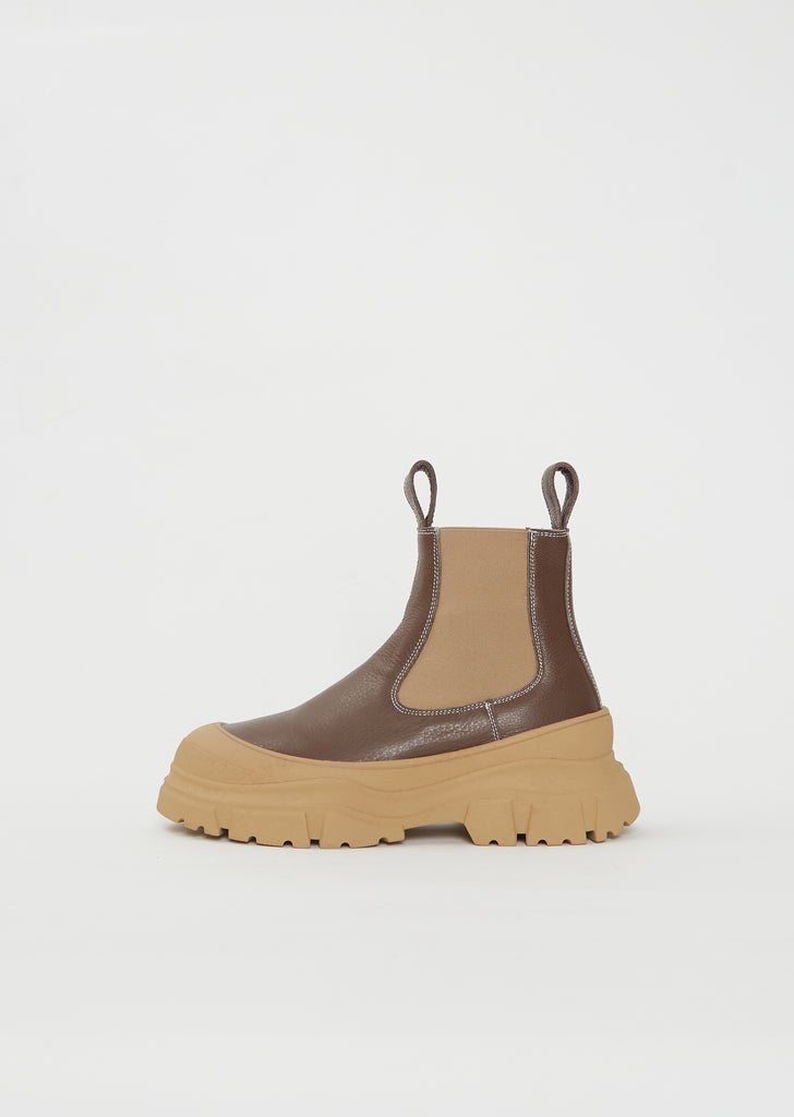 Fabulous Natural Grain Leather Boot