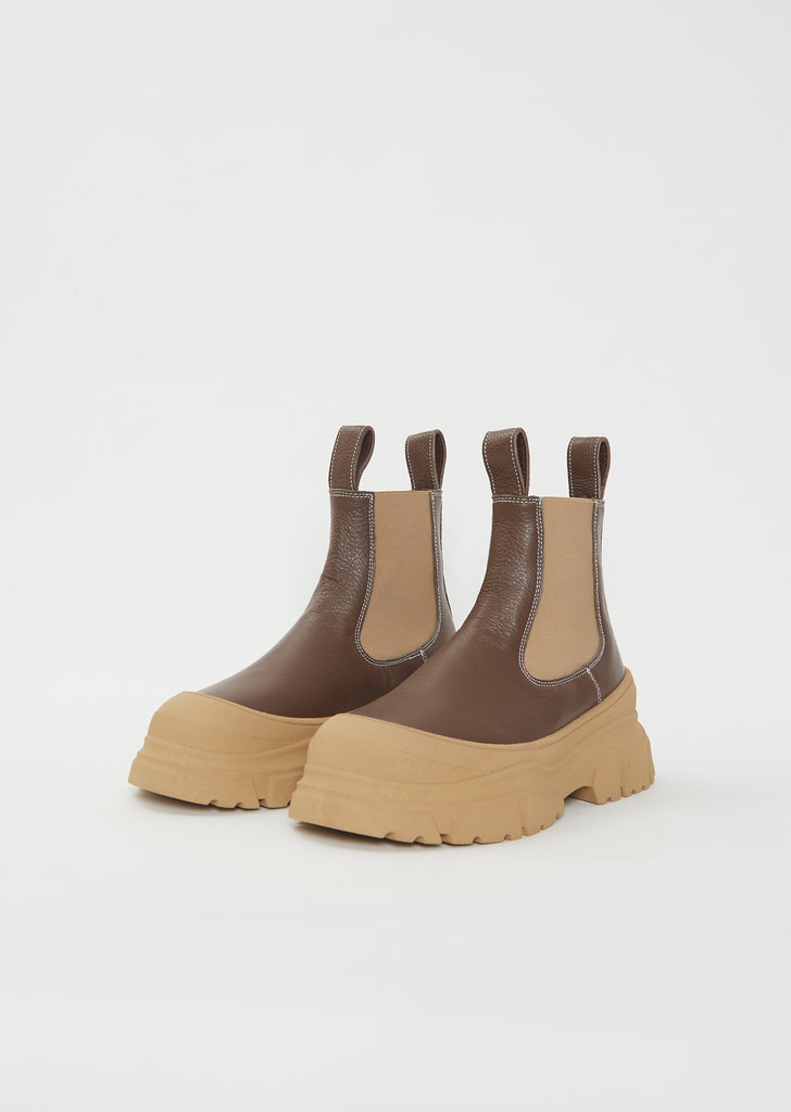 Fabulous Natural Grain Leather Boot